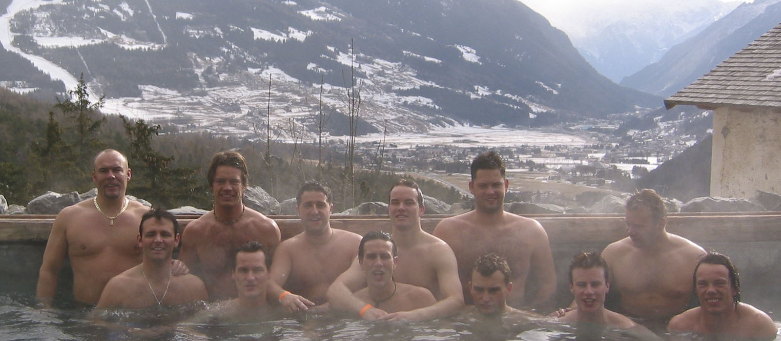 Norwegen Afterskiteam i Bormio